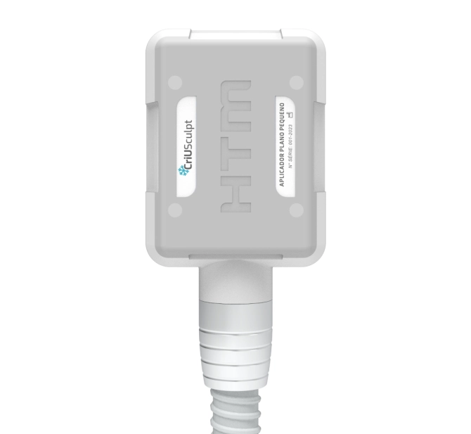 Aplicador Plano com Borda Infinita para Criolipólise CriuSculpt HTM tamanho P