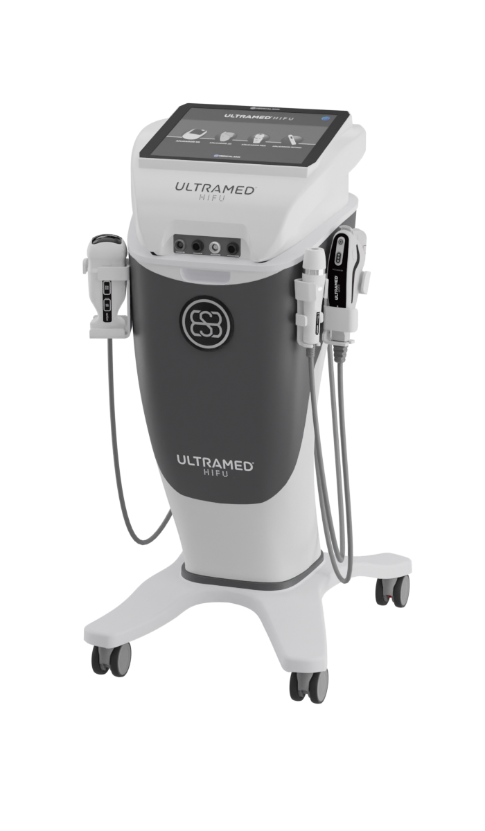 Ultramed HIFU Medical San - perspectiva com manoplas