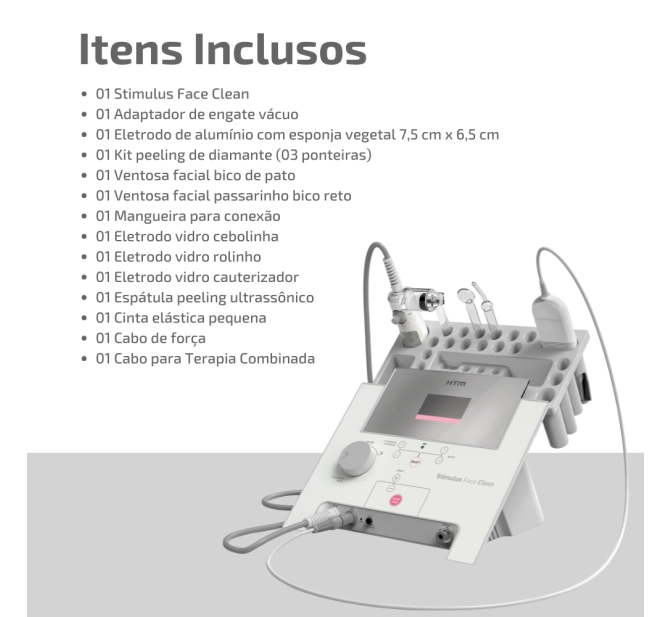 Stimulus Face Clean HTM - painel de controle