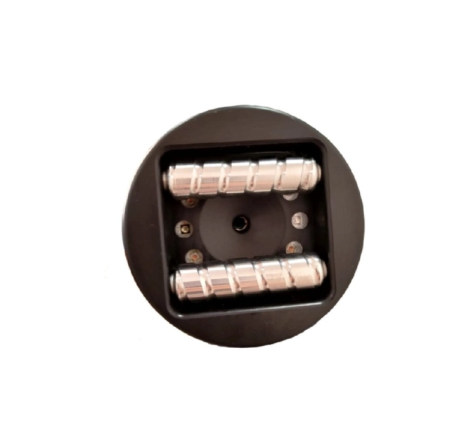 Dermovac Ledshape 2.1 Bioset - detalhe do handpiece com roletes