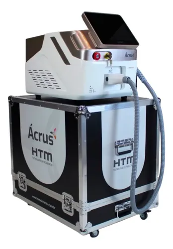 Ácrus com case de transporte HTM com rodízios