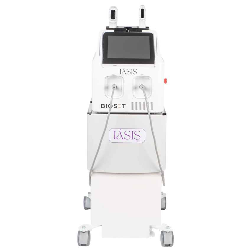 Iásis HIFU Bioset - vista frontal do equipamento
