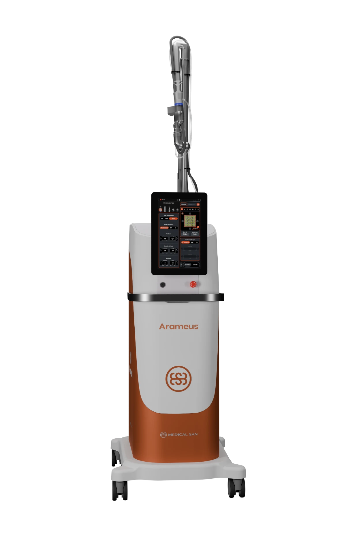 Arameus CO2 Fracionado — vista frontal